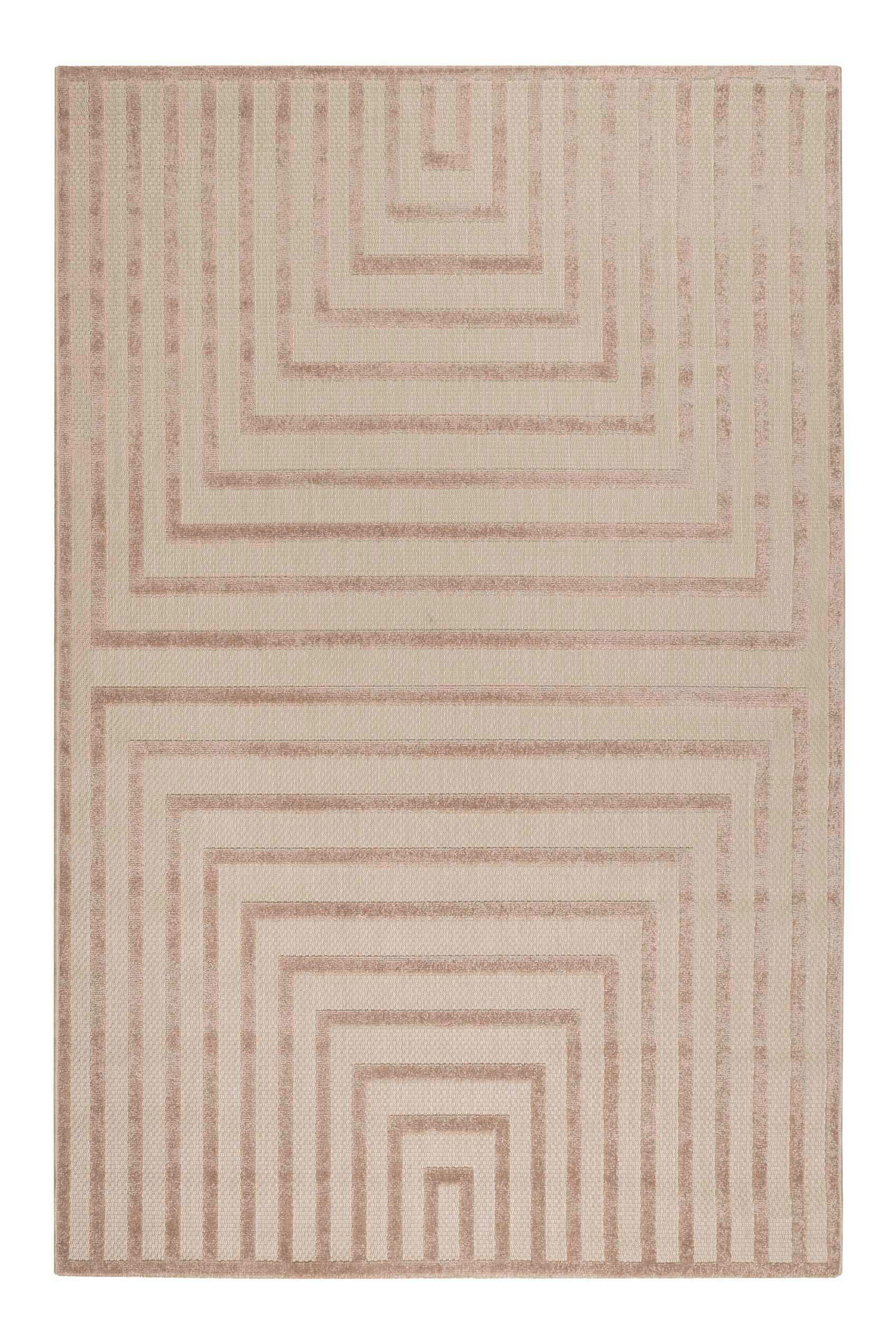 OUTDOORTEPPICH 80/150 cm Carolina Beige, Hellbraun  - Hellbraun/Beige, Design, Textil (80/150cm) - Esprit