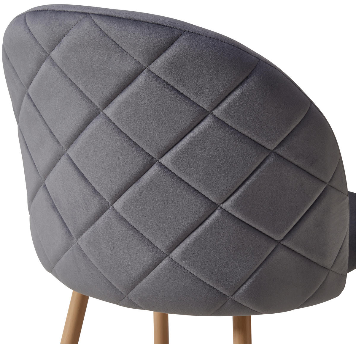 TISCHGRUPPE in Holz, Metall, Textil, Holzwerkstoff Grau, Weiß, Buchefarben  - Buchefarben/Weiß, LIFESTYLE, Holz/Holzwerkstoff (120/51/75/83/80/57cm) - Livetastic