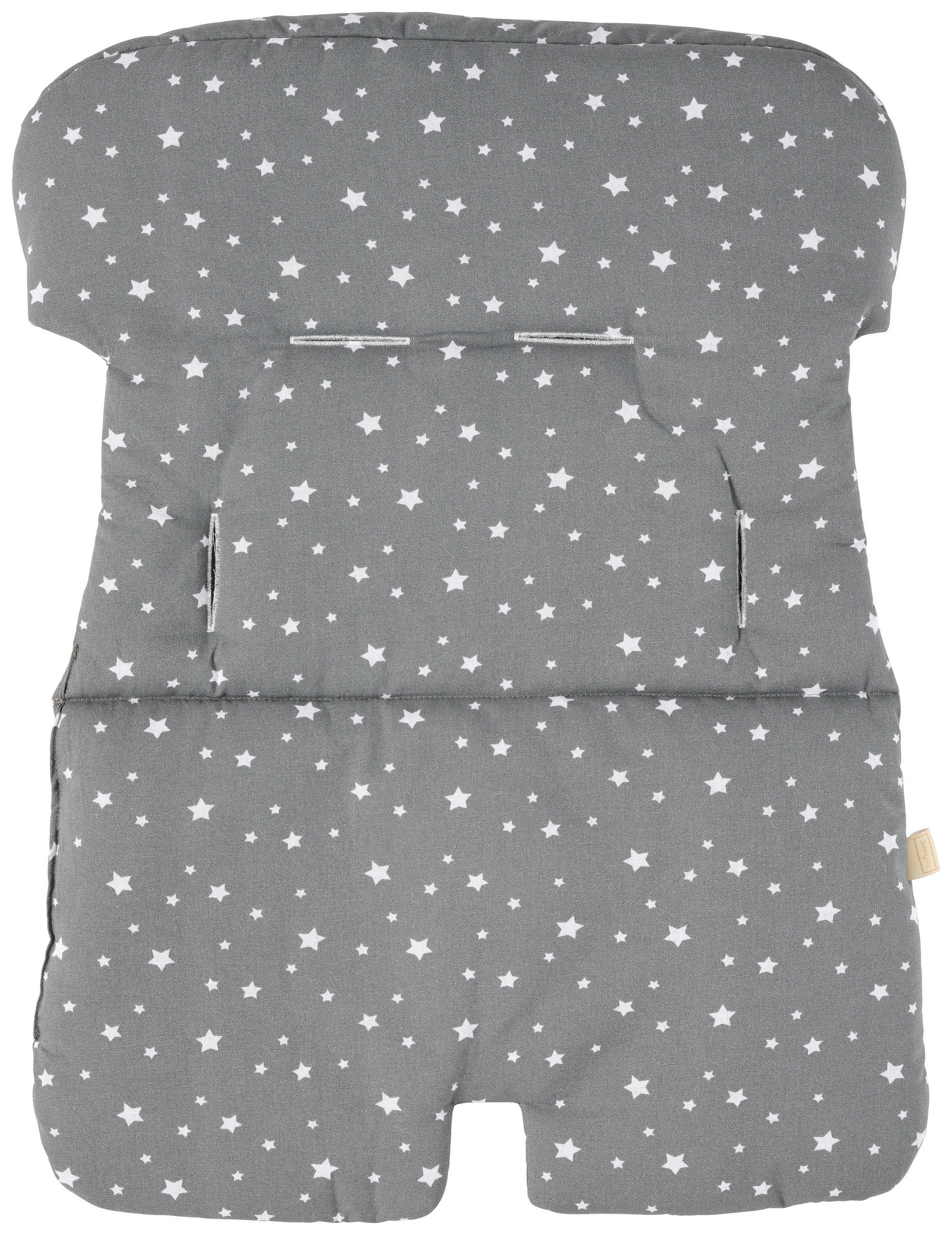 HOCHSTUHLEINLAGE BRUNCH  - Grau, Basics, Textil (42/52cm) - Jimmylee