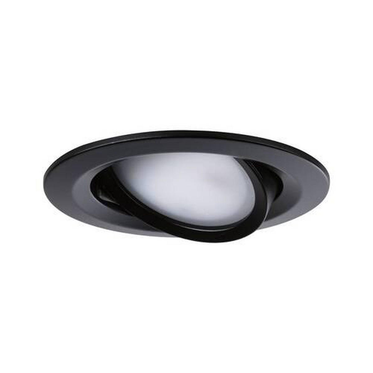 LED-DECKENLEUCHTE 8,4 cm  - Schwarz, Basics, Metall (8,4cm) - Paulmann