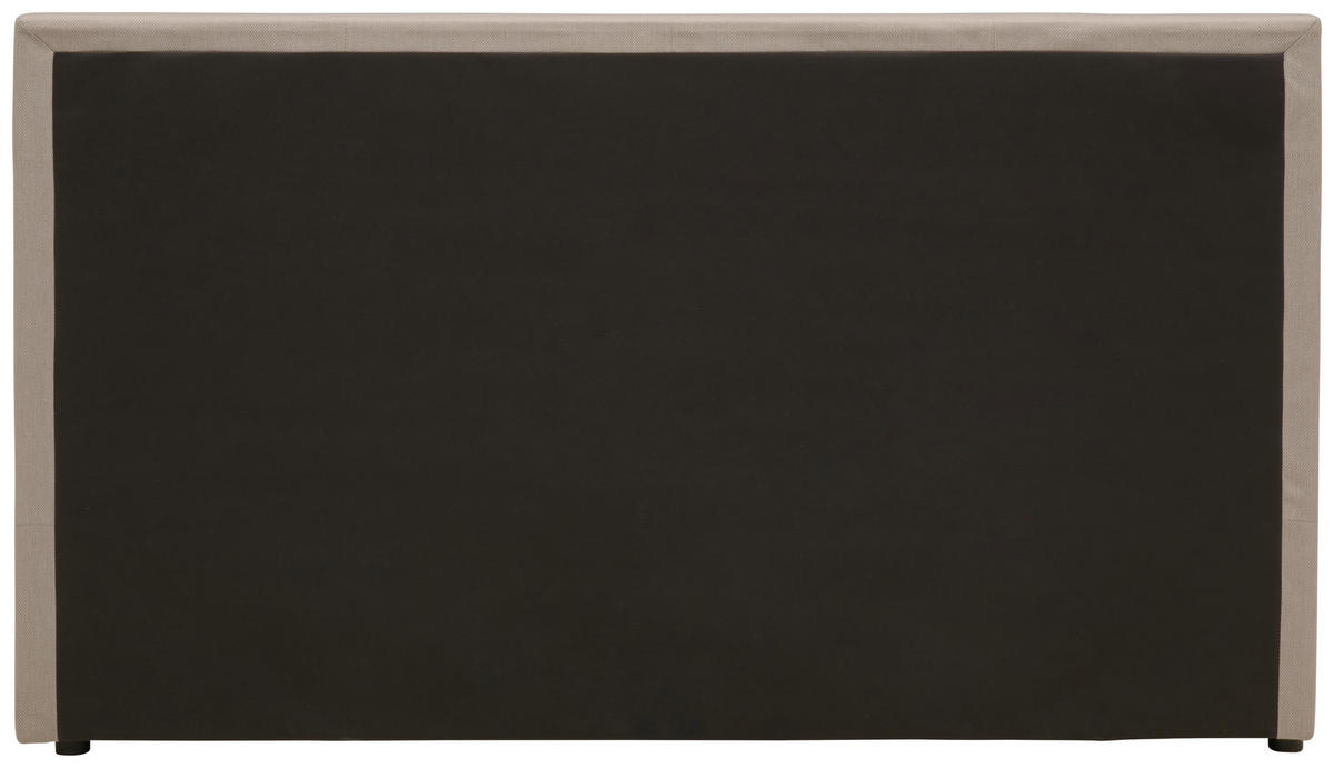 BOXBETT 160/200 cm  in Sandfarben  - Sandfarben/Schwarz, Basics, Holz/Kunststoff (160/200cm) - P & B
