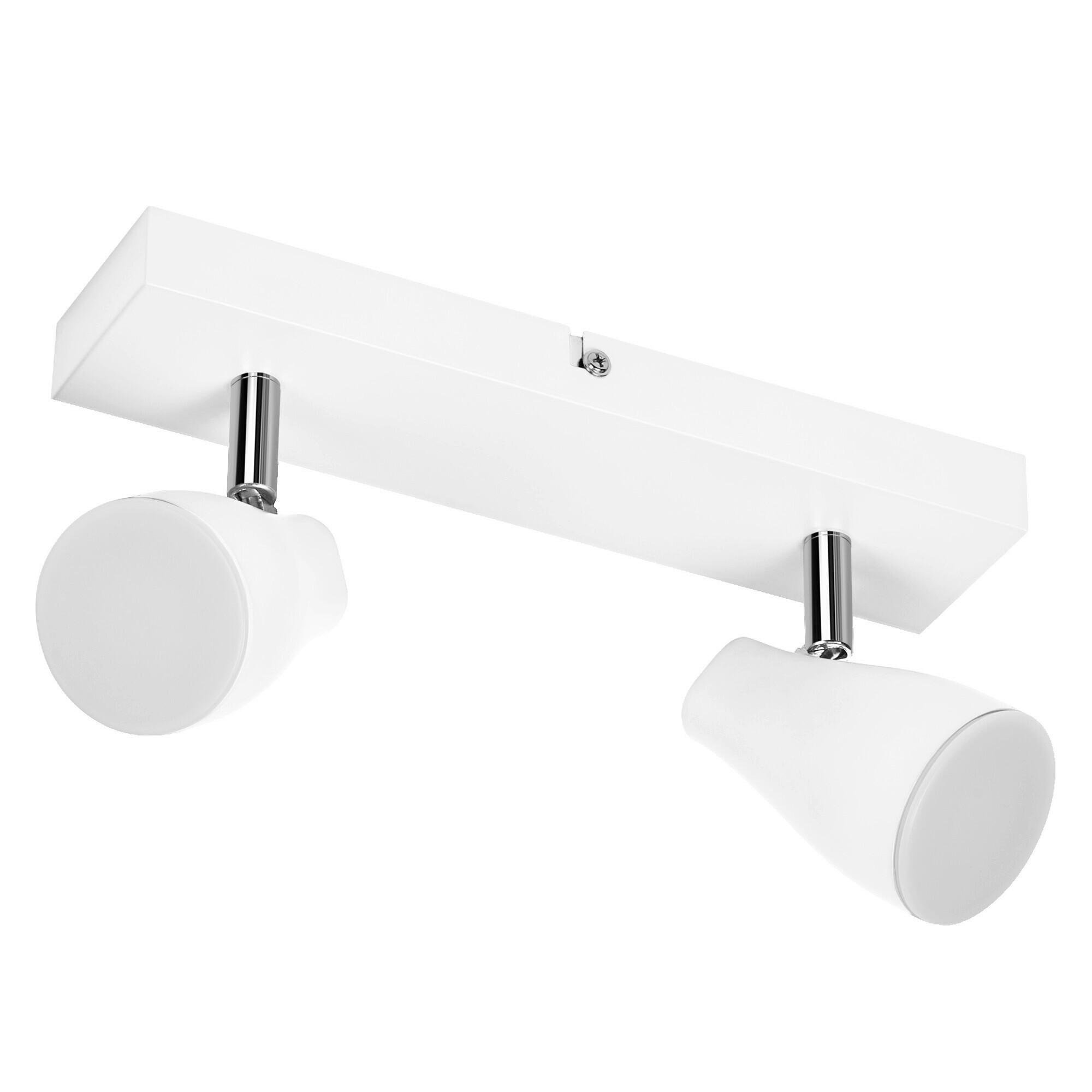 LED-STRAHLER 27,4/6/13,1 cm   - Weiß, Basics, Kunststoff/Metall (27,4/6/13,1cm) - Osram