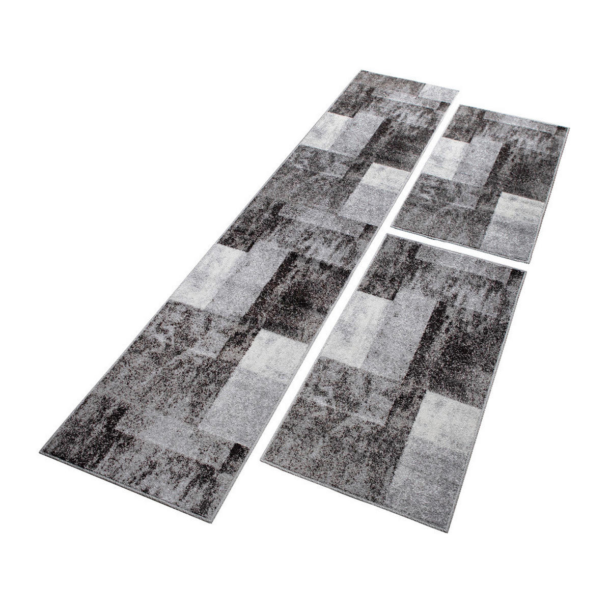 LÄUFER 67/620 cm Phoenix-6042  - Anthrazit/Grau, Design, Kunststoff/Textil (67/620cm) - Novel