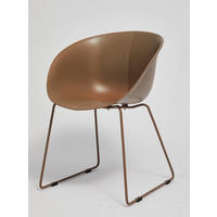 STOLICA  plava       - plava, Moderno, metal/plastika (57/58,5/79,5cm)
