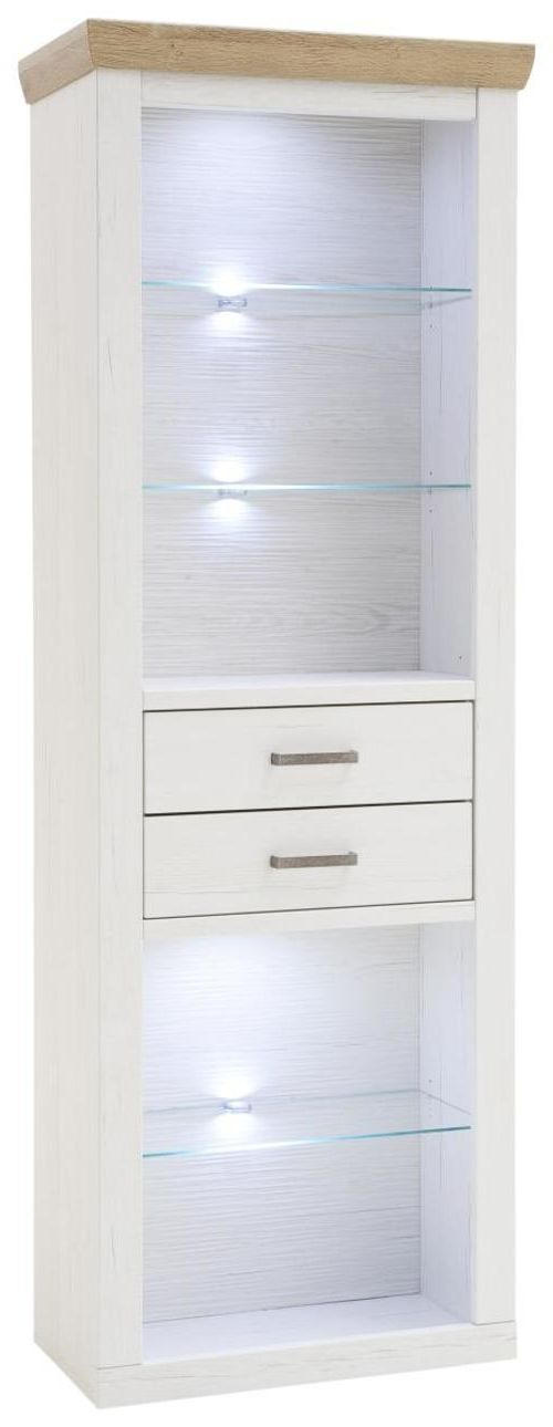 Livetastic REGÁL, farba duba, farba pínie, 73/210/40 cm