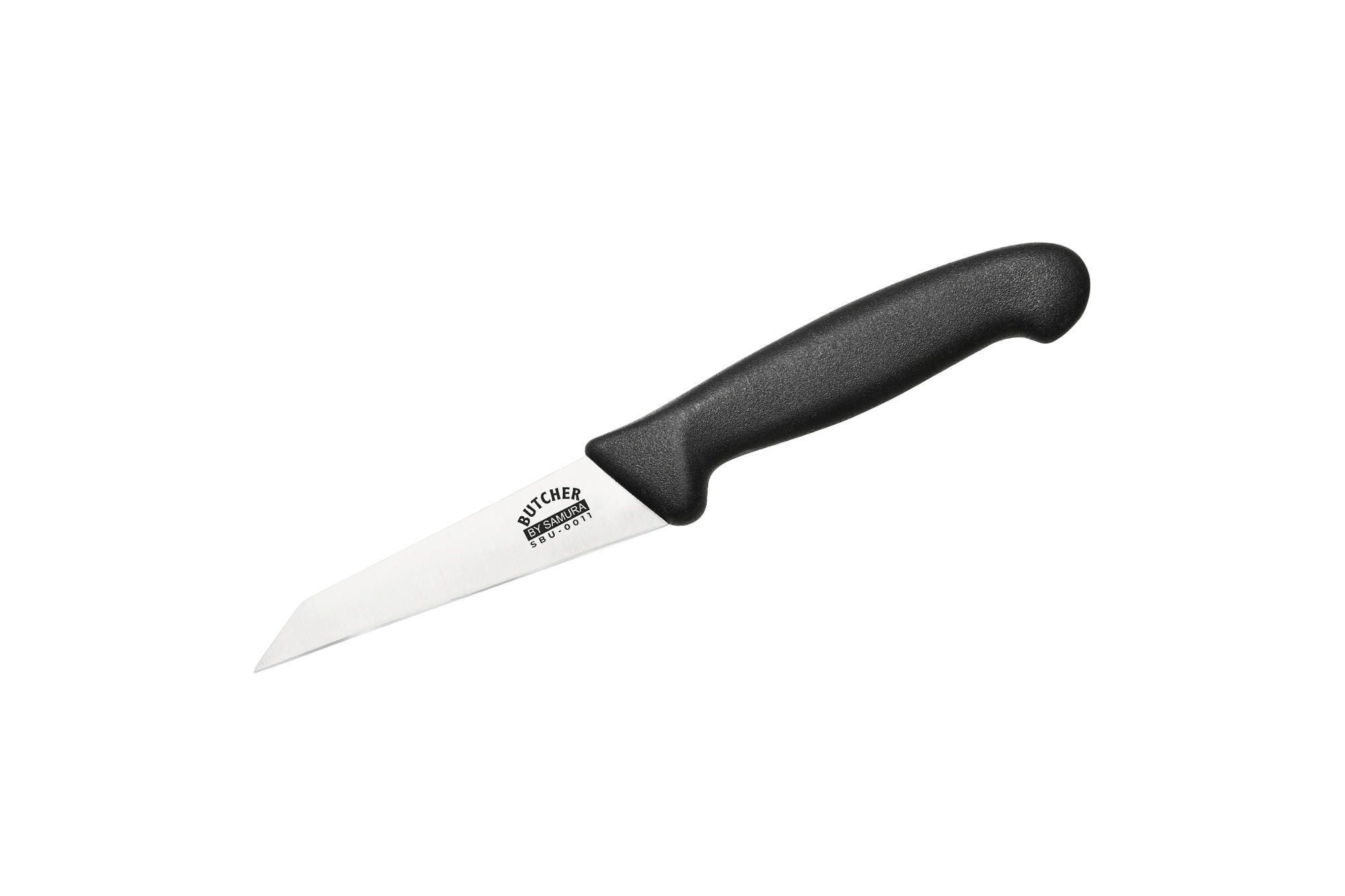 NOŽ ZA LJUŠTENJE  BUTCHER        20 cm    nerđajući čelik - srebrna/crna, Osnovno, metal/plastika (20cm) - Samura