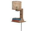 WANDLEUCHTE GOOD&MOJO  30/22/52 cm   - Naturfarben, Trend (30/22/52cm) - Good & Mojo