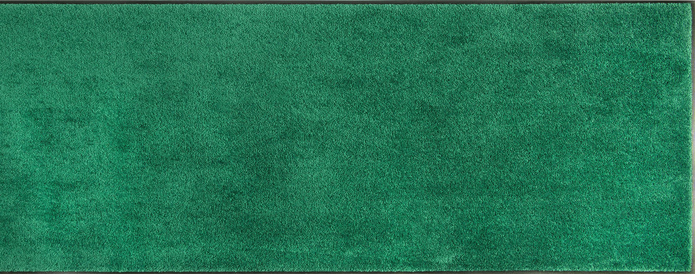 LÄUFER 75/190 cm Ever Green  - Grün, KONVENTIONELL, Kunststoff/Textil (75/190cm) - wash+dry