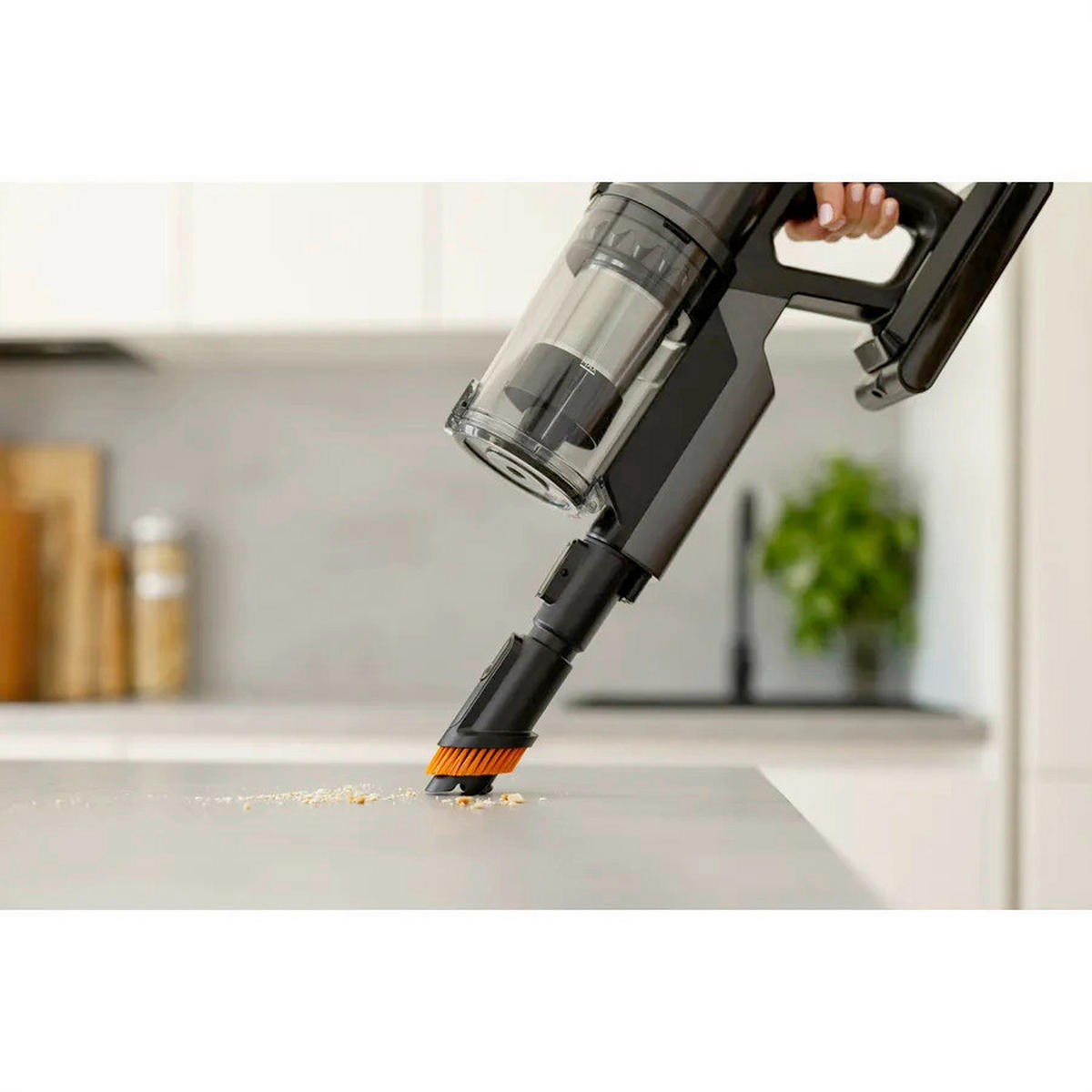 AKKU-HANDSTAUBSAUGER - Weiss, Trend (25,5/115/30,1cm) - Gorenje