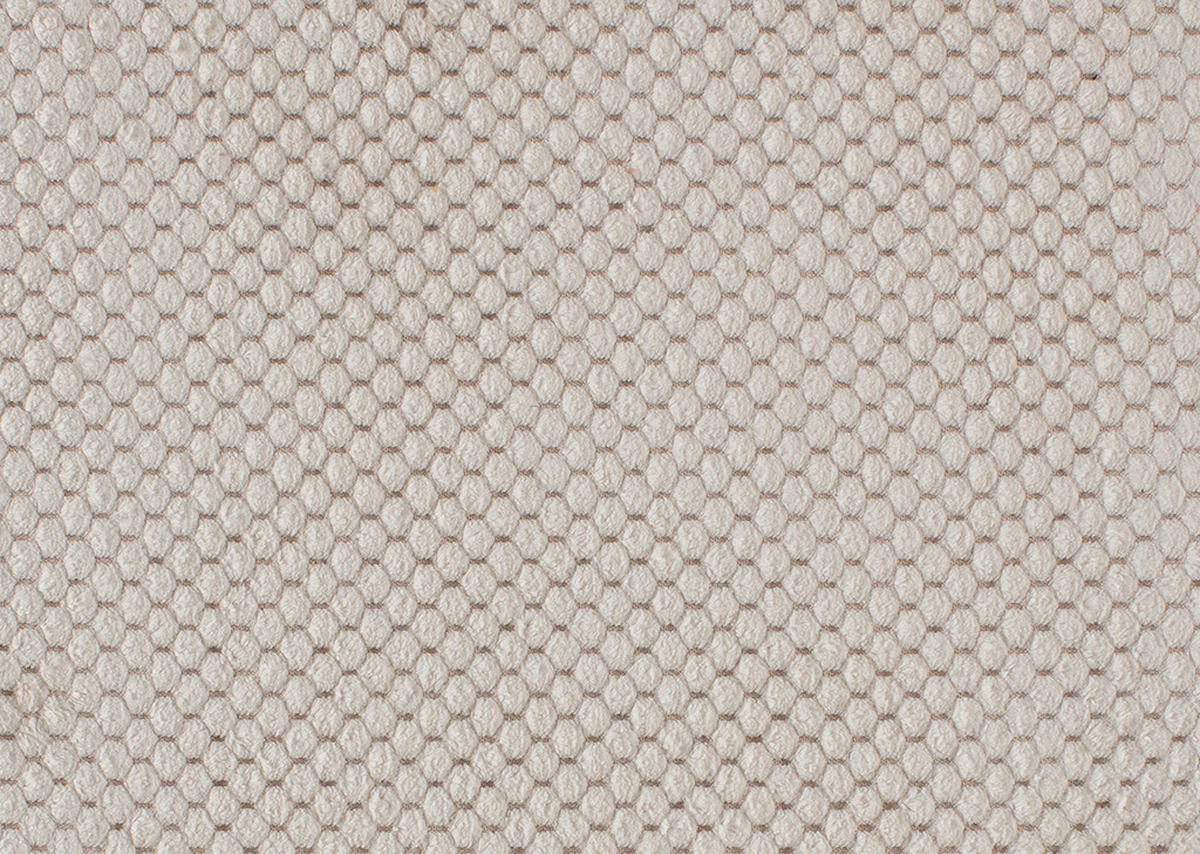 ECKSOFA in Chenille Creme  - Creme/Schwarz, Konventionell, Holz/Textil (160/290cm) - MID.YOU
