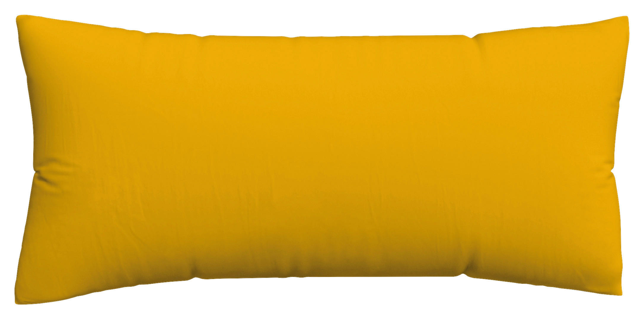 Schlafgut Kopfkissenbezug Woven Satin Dunkelgelb 40x80 cm