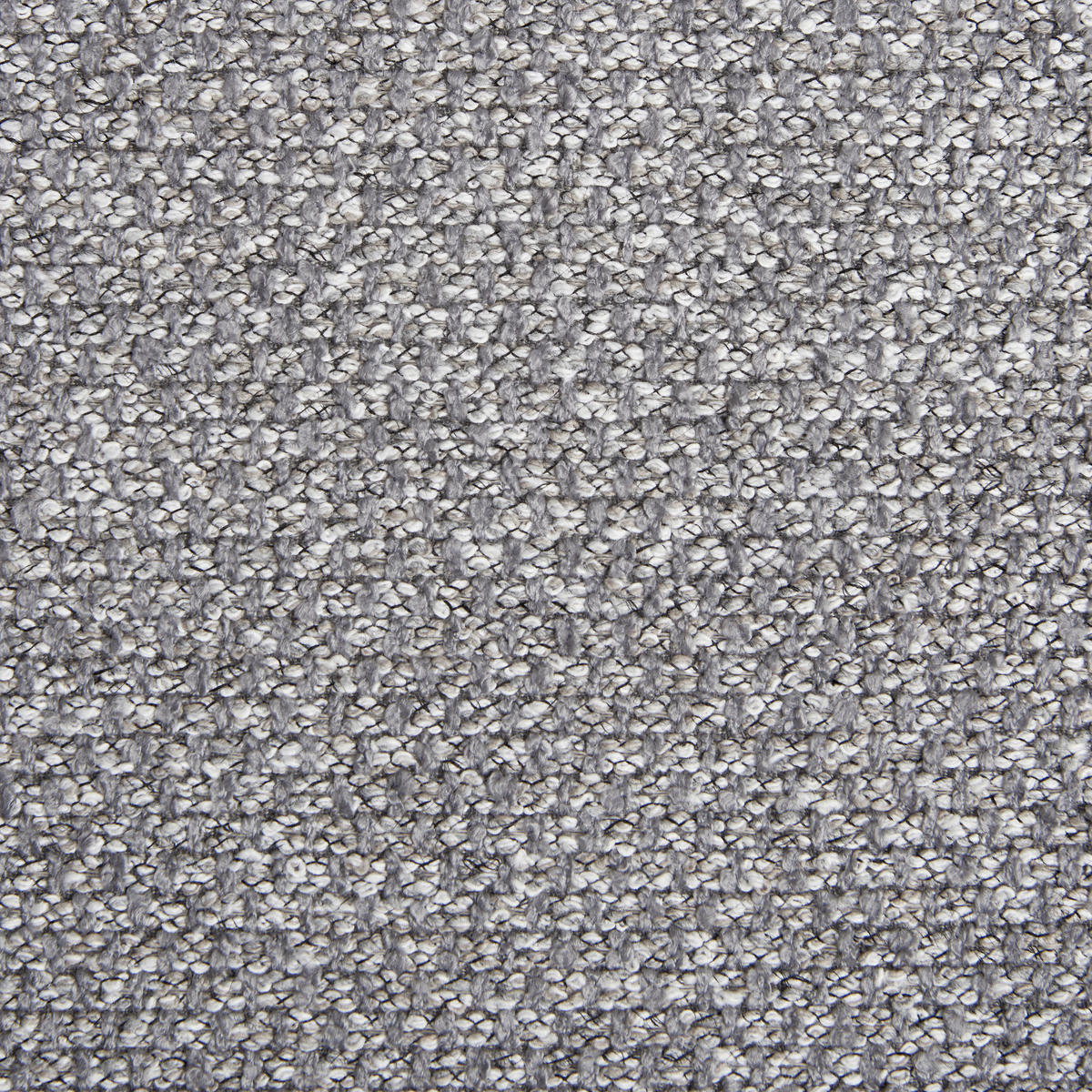 ECKSOFA  in Flachgewebe Hellgrau  225/355 cm  - Anthrazit/Hellgrau, Design, Textil/Metall (225/355cm) - Johann Jakob