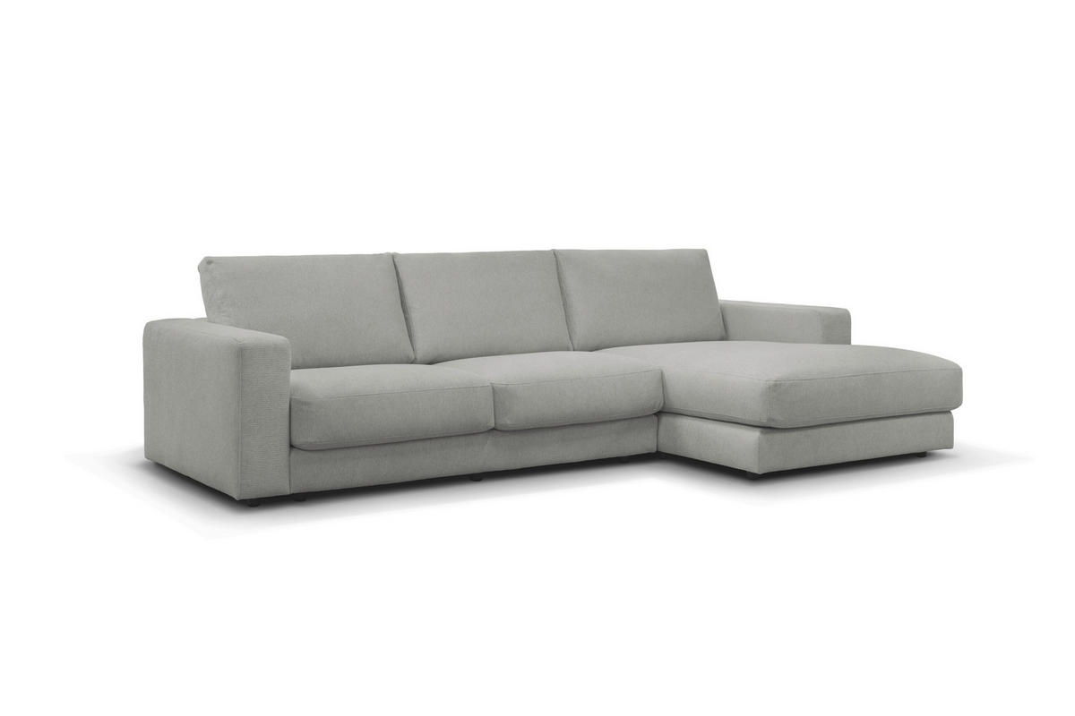 ECKSOFA VIGO Mintgrün  - Schwarz/Mintgrün, Design, Textil (303cm) - MID.YOU