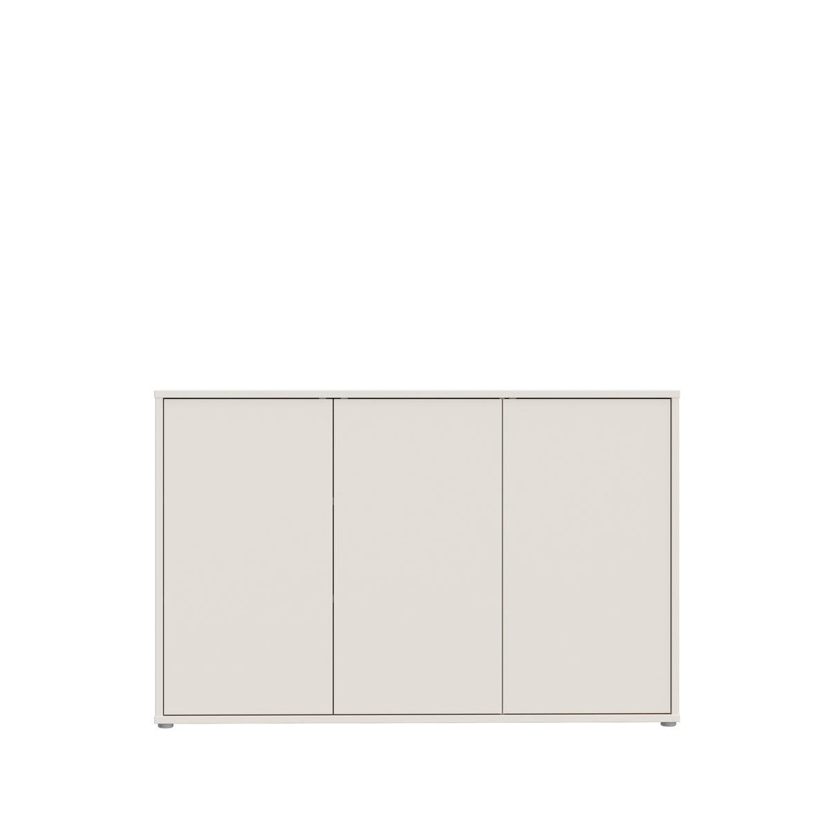 SIDEBOARD  154,2/99,1/34,9 cm  - Sandfarben/Grau, MODERN, Holzwerkstoff/Kunststoff (154,2/99,1/34,9cm) - Carryhome