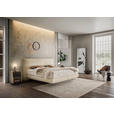 BOXSPRINGBETT 180/200 cm  in Sandfarben  - Sandfarben/Schwarz, Design, Holz/Holzwerkstoff (180/200cm) - Dieter Knoll