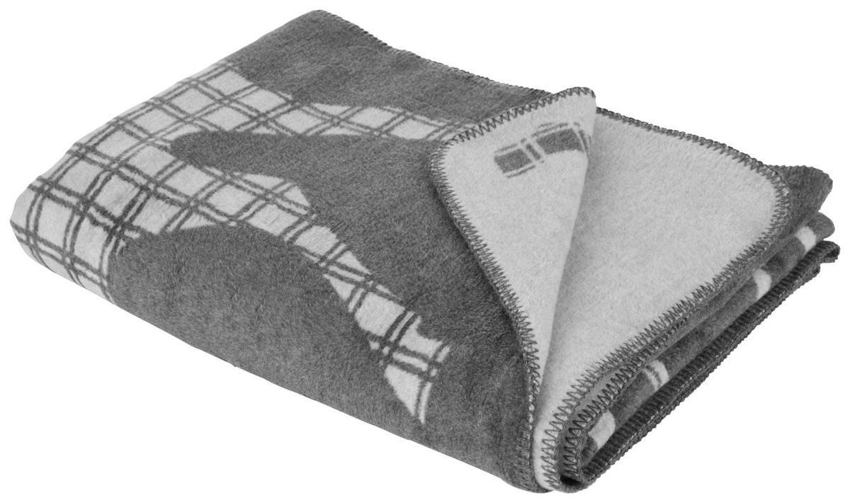 WOHNDECKE 150/200 cm  - Anthrazit, LIFESTYLE, Textil (150/200cm) - Landscape