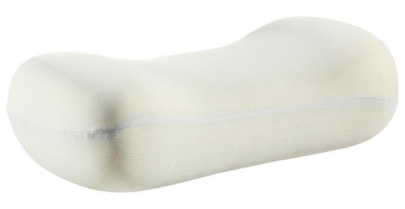 NACKENSTÜTZKISSEN  - Weiß, Basics, Textil (42/21/13cm) - Sleeptex