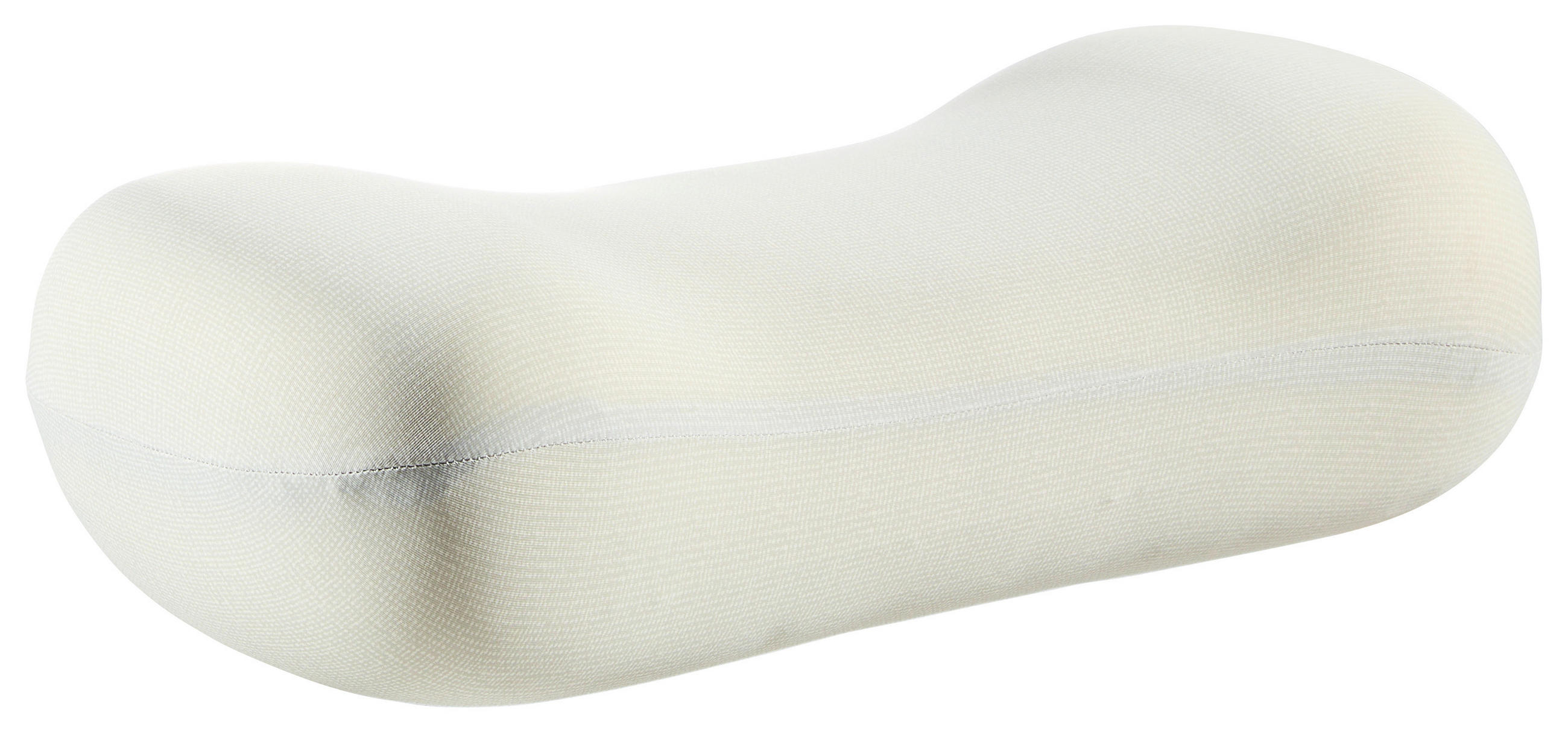 ŠÍJOVÝ OPĚRNÝ POLŠTÁŘ  - bílá, Basics, textil (42/21/13cm) - Sleeptex