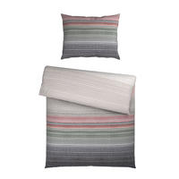 WENDEBETTWÄSCHE -teilig Satin, Flachgewebe 140/200 cm  - Anthrazit, Basics, Textil (140/200cm) - Esposa