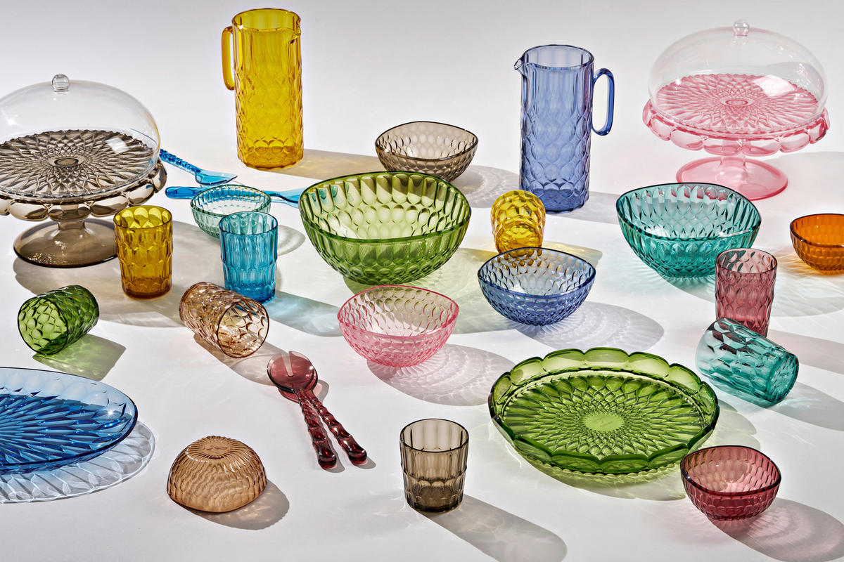 SET ČAŠA    Vanity  - višebojno, Basics, plastika (480ml) - GUZZINI