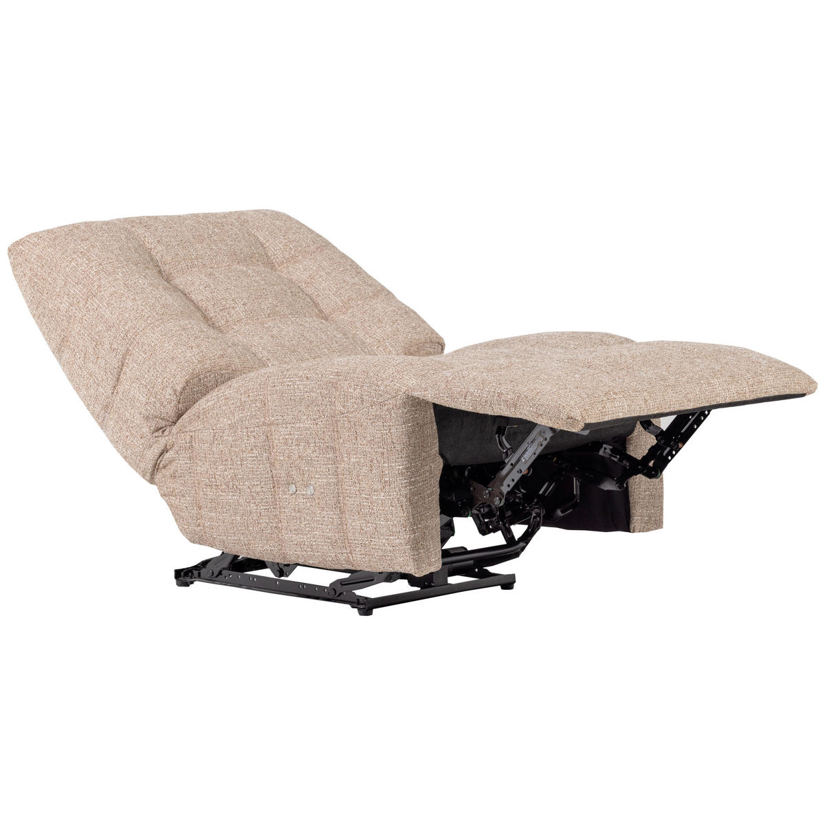 RELAXSESSEL Hein Webstoff    - Naturfarben, Design, Textil (98/94/83cm) - Livetastic