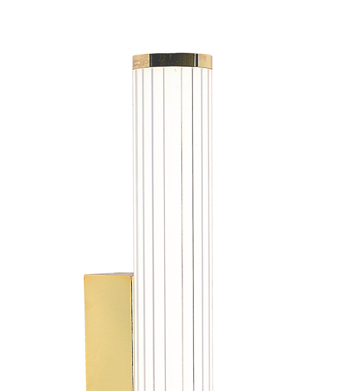 LED-WANDLEUCHTE Vena 6/45/11.5 cm  - Goldfarben, Design, Kunststoff (6/45/11.5cm)