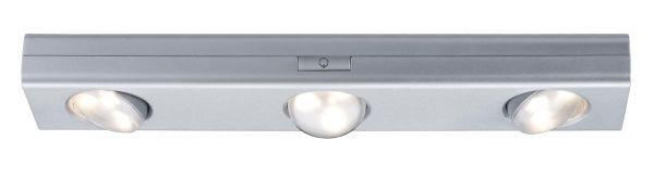 Unterbauleuchte Jiggle 30/3,5/6 cm   - Chromfarben, KONVENTIONELL, Kunststoff (30/3,5/6cm) - Paulmann