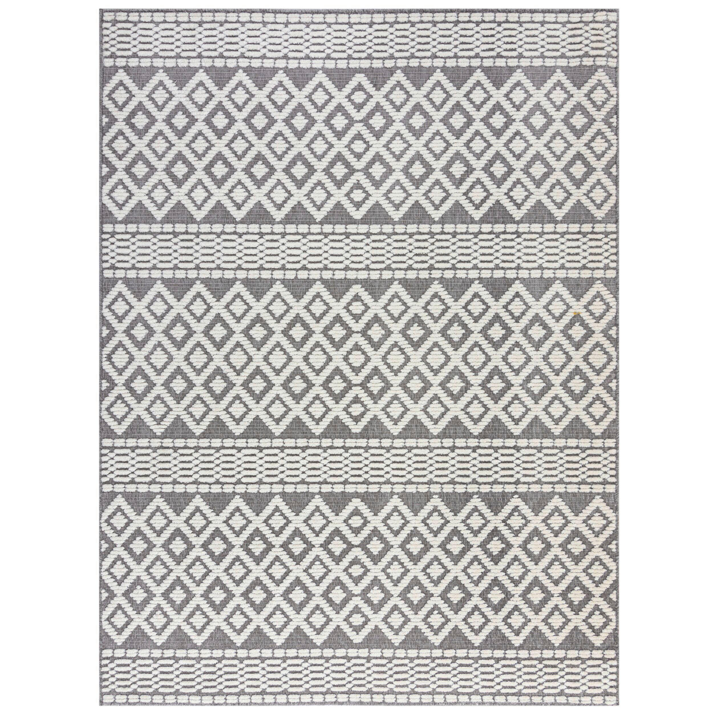 WEBTEPPICH 80/160 cm Verve Dunkelgrau  - Dunkelgrau, Basics, Textil (80/160cm) - Xora