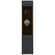 VITRINE  in vollmassiv Kerneiche Anthrazit, Eichefarben - Eichefarben/Anthrazit, Natur, Glas/Holz (43/205/44cm) - Valnatura