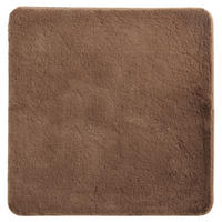 BADEMATTE Hellbraun 60/60 cm  - Hellbraun, Basics, Kunststoff/Textil (60/60cm) - Esposa