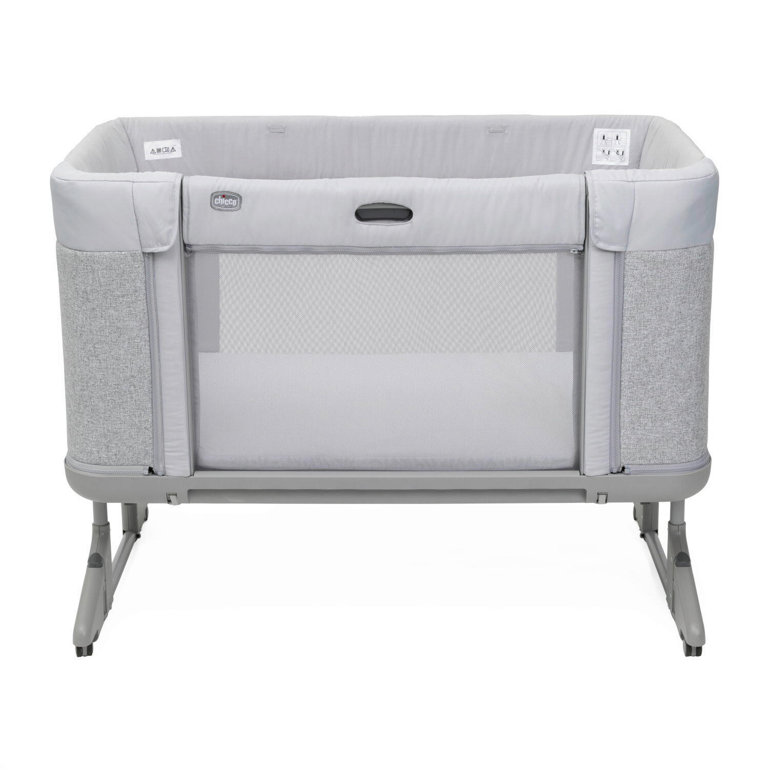 BEISTELLBETT NEXT2ME FOREVER  - Hellgrau, Basics (121/91,1/73,8cm) - Chicco