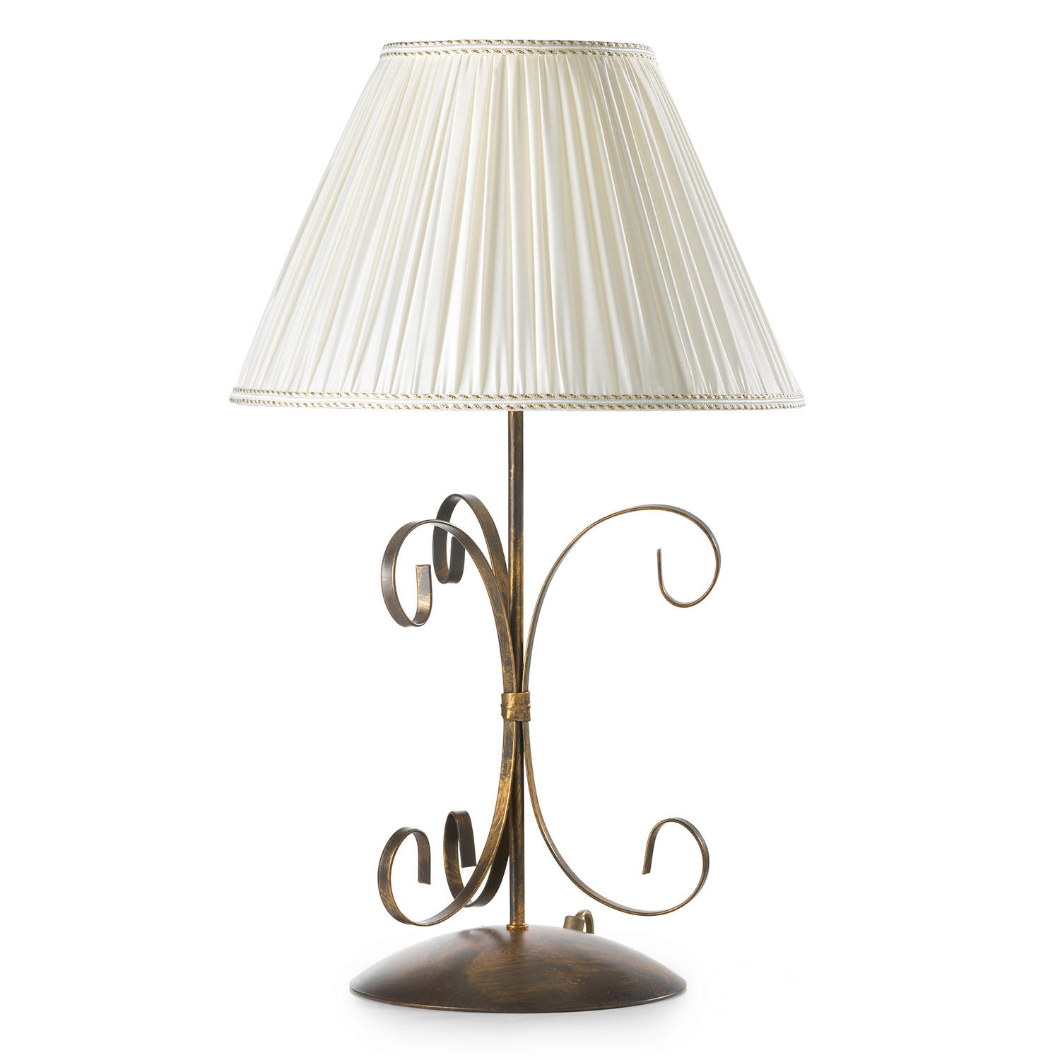 Tischleuchte Odino Braun D: 35 cm