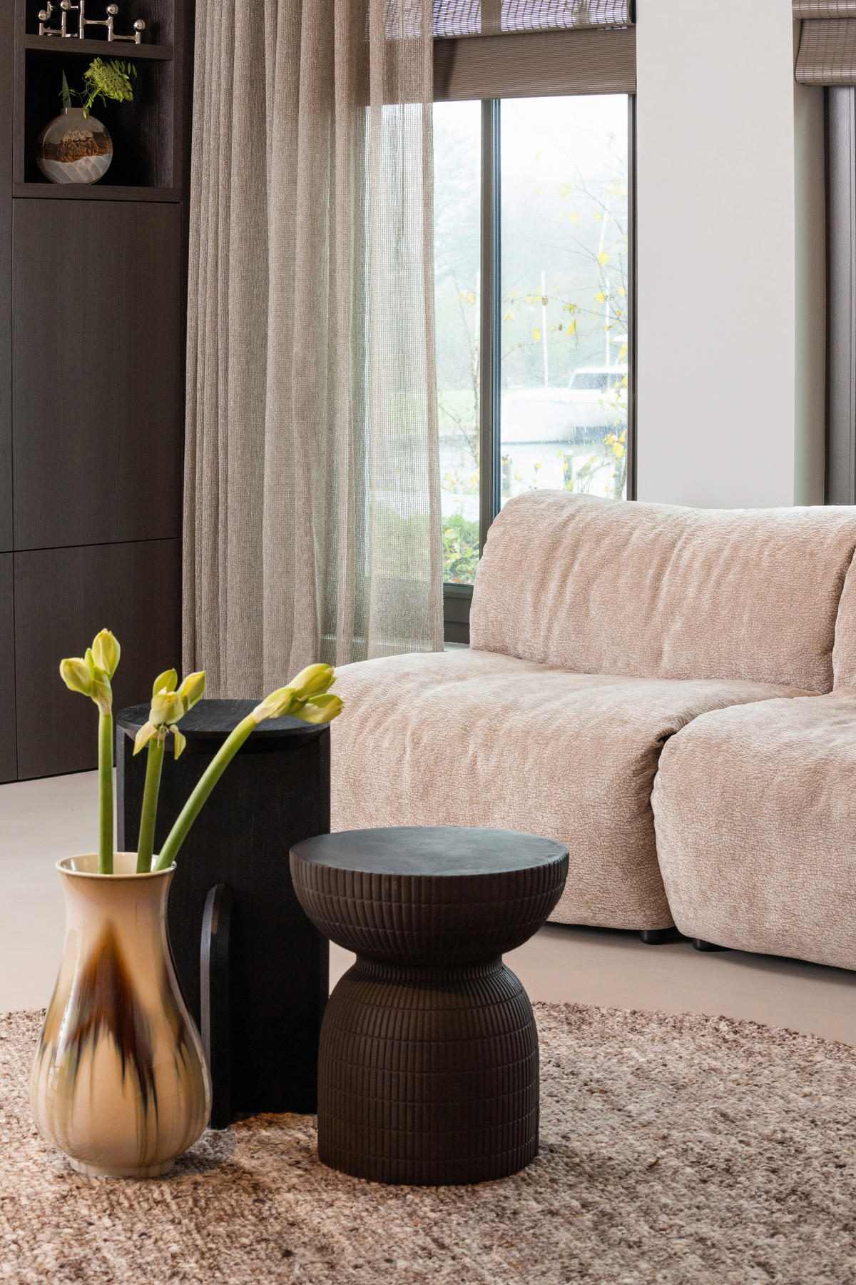 COUCHTISCH in Kunststoff 37/37/44 cm  - Dunkelbraun/Braun, Design, Kunststoff (37/37/44cm) - Livetastic