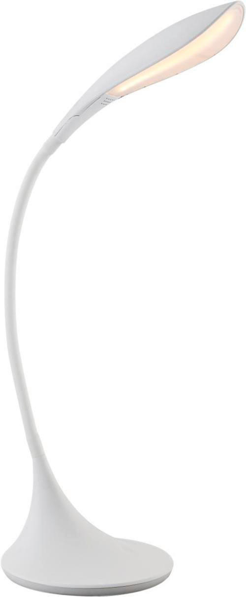 LED-TISCHLEUCHTE Flexo 51/67 cm   - Weiß, Design, Kunststoff/Metall (51/67cm) - Globo