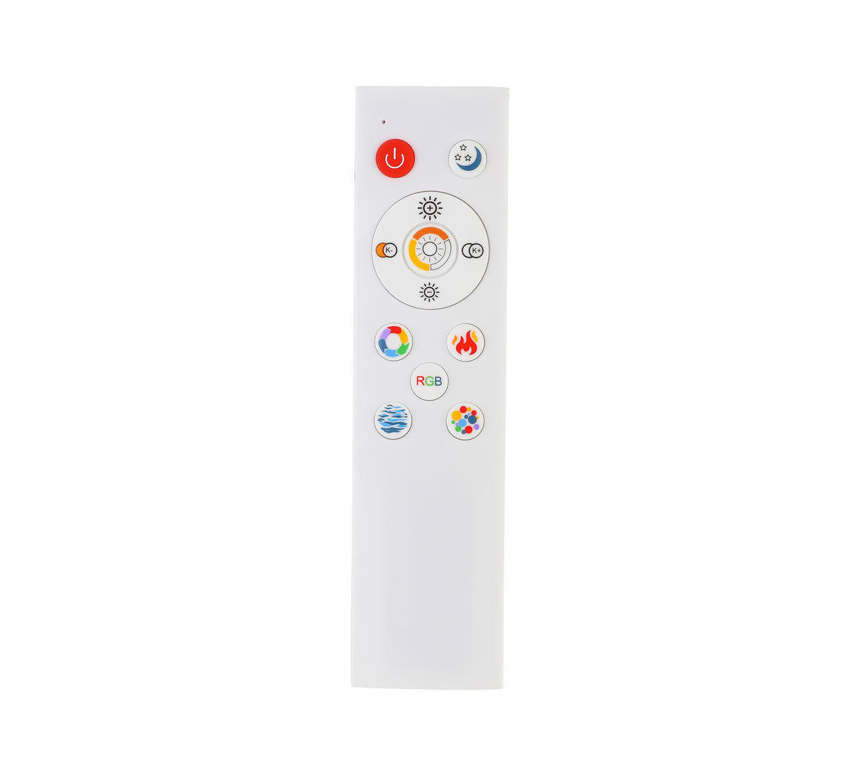 Plafonieră Cu Led    45/45/7,5 cm  - alb/negru, Lifestyle, plastic/metal (45/45/7,5cm) - Novel