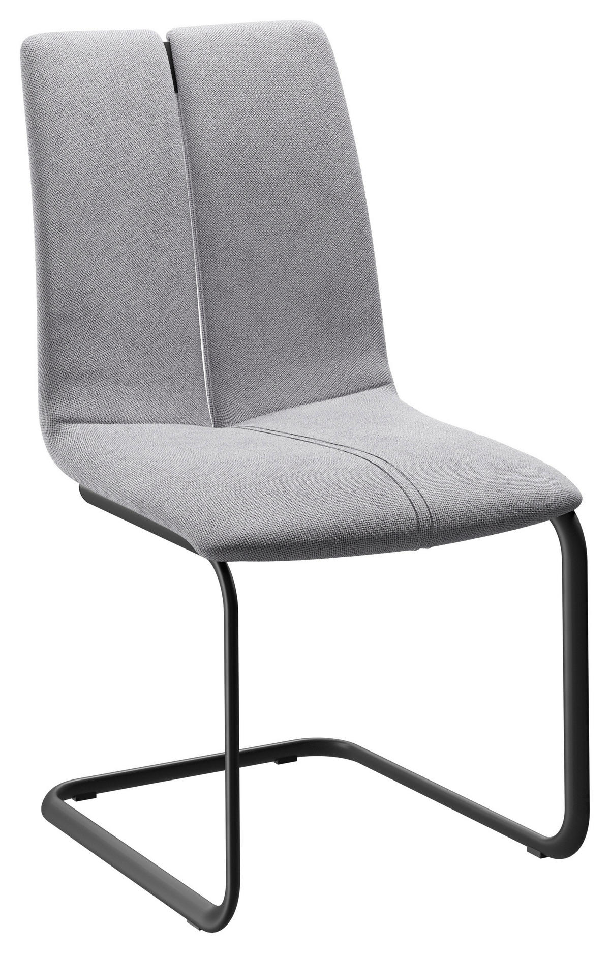 SCHWINGSTUHL  Lederauswahl, Stoffauswahl Mikrofaser  - Anthrazit/Grau, Design, Textil/Metall (47/91/60cm) - Venjakob