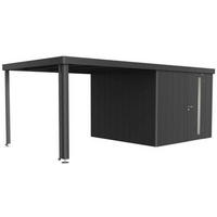SEITENDACH 300/220/291 cm  - Anthrazit, Basics, Metall (300/220/291cm) - Biohort