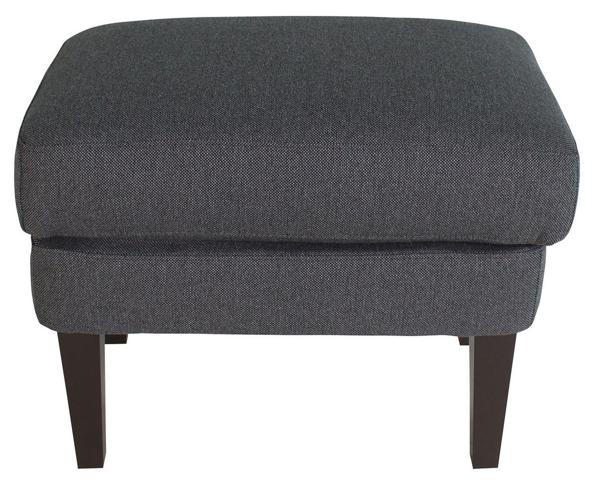 FOTELJ Z OPORO ZA GLAVO,  antracit tekstil - barve wenge/antracit, Design, tekstil/les (73/110/96cm) - Cantus