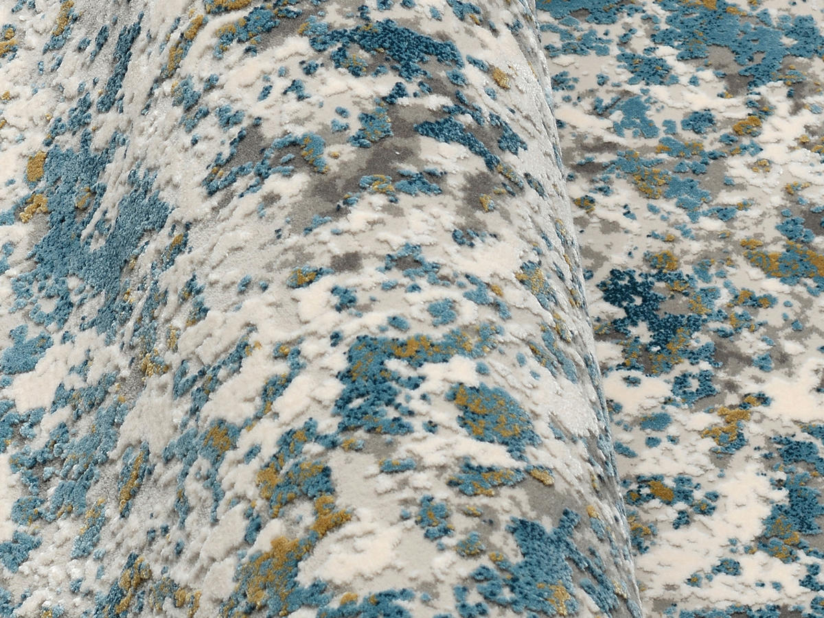 LÄUFER 80/300 cm Carrara  - Blau/Grau, Design, Textil (80/300cm) - Dieter Knoll