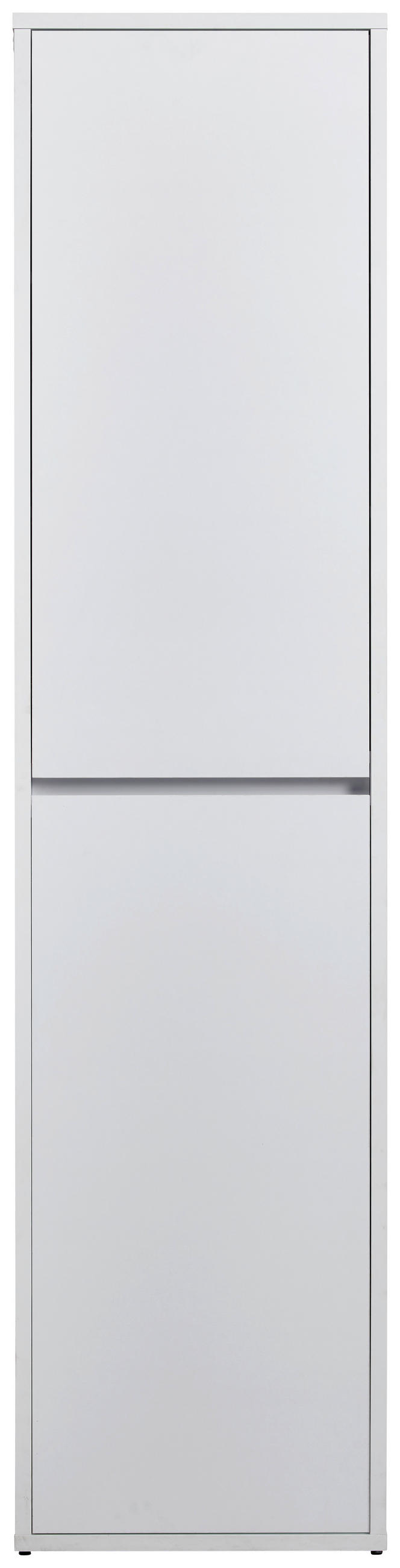 MULTISKÅP 50/210/67,5 cm 2-dörrar - vit, Basics, trämaterial (50/210/67,5cm) - Best Price