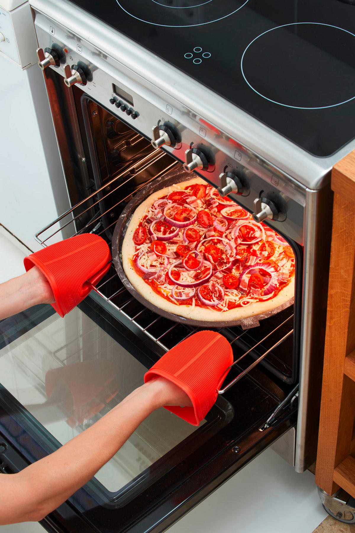 PEKAČ         - rjava, Basics, umetna masa (36/17/36cm) - LEKUE