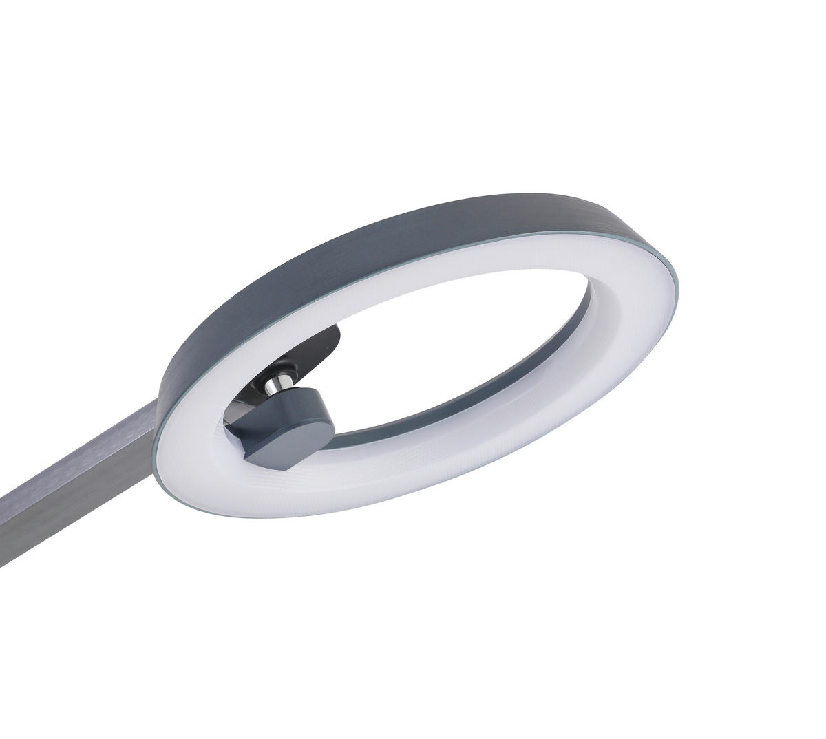 STOJACÍ LED SVÍTIDLO, 71/135 cm  - antracitová, Trend, kov/plast (71/135cm) - Novel
