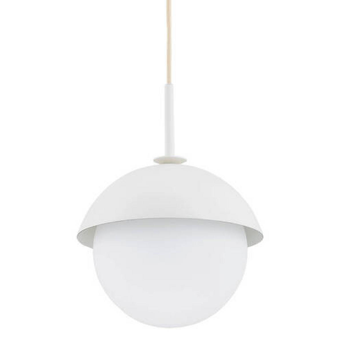 HÄNGELEUCHTE 109/20/20 cm  - Weiß, KONVENTIONELL, Glas/Metall (109/20/20cm)