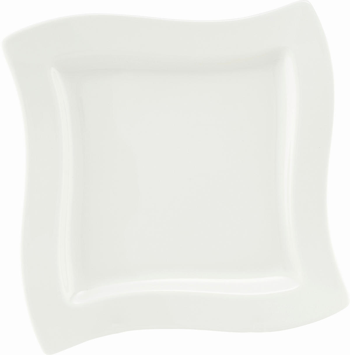 DESSERTTELLER Weiß 24/24 cm New Wave  - Weiß, Basics, Keramik (24/24cm) - Villeroy & Boch