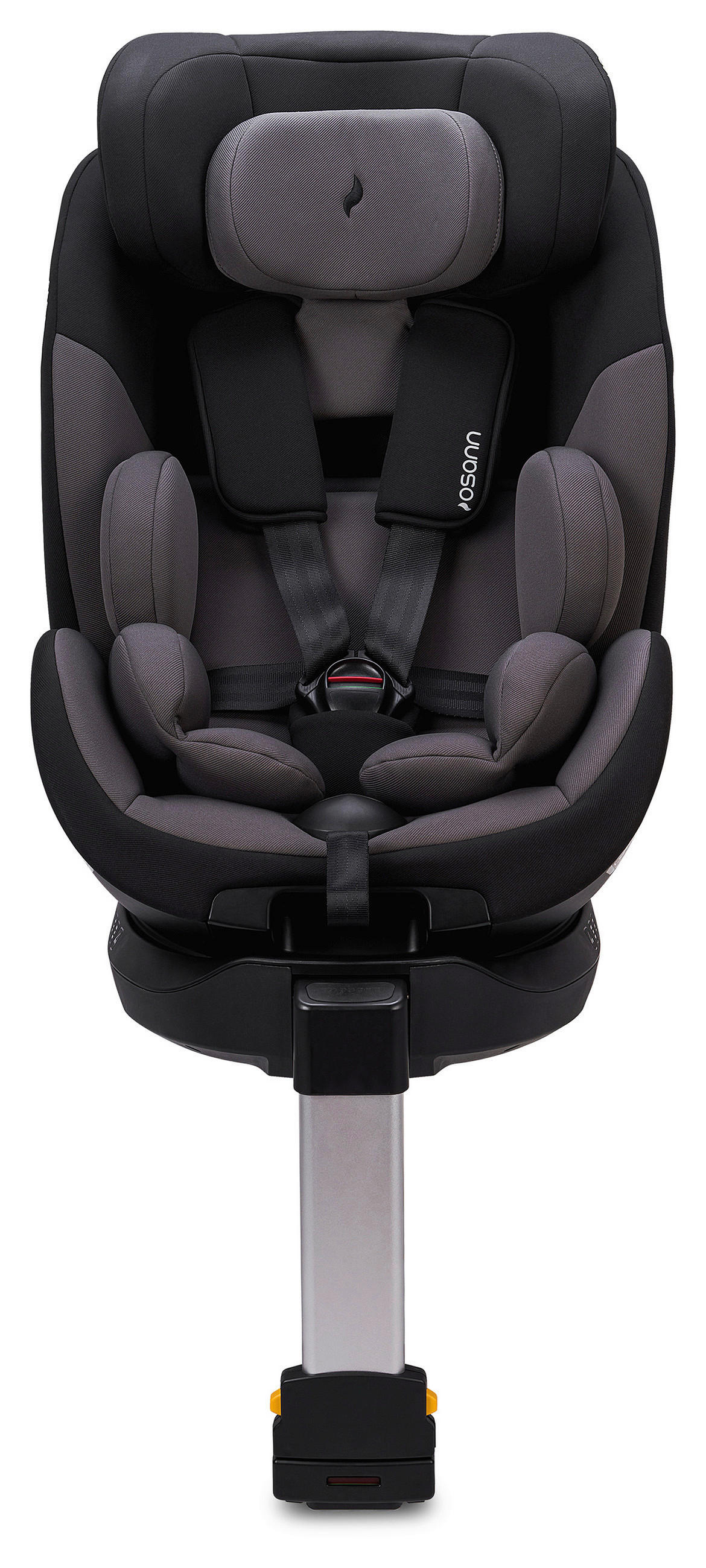 REBOARDER-KINDERSITZ HERO360 SL Twill Black  - Schwarz, Basics, Kunststoff/Textil (44/65/55cm) - Osann