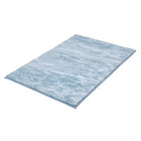 BADTEPPICH Nevoa Hellblau 70/120 cm  - Hellblau, Basics, Kunststoff/Textil (70/120cm) - Kleine Wolke