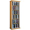 CD-REGAL - Buchefarben, KONVENTIONELL, Glas/Holzwerkstoff (31/92/18cm) - MID.YOU