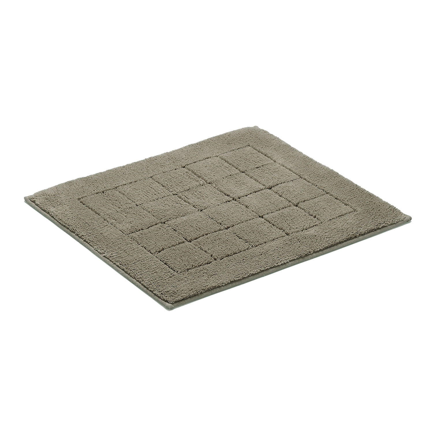 KUPATILSKA PROSTIRKA EXCLUSIVE  siva 55/65 cm  - siva, Konvencionalno, tekstil (55/65cm) - Vossen