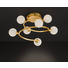 LED-DECKENLEUCHTE - Goldfarben/Weiß, Design, Glas/Metall (60/27cm) LED-DECKENLEUCHTE - Goldfarben/Weiß, Design, Glas/Metall (60/27cm)