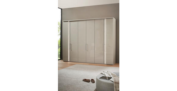 SCHLAFZIMMER Champagner  - Champagner, Design, Glas/Holzwerkstoff (180/200cm) - Dieter Knoll